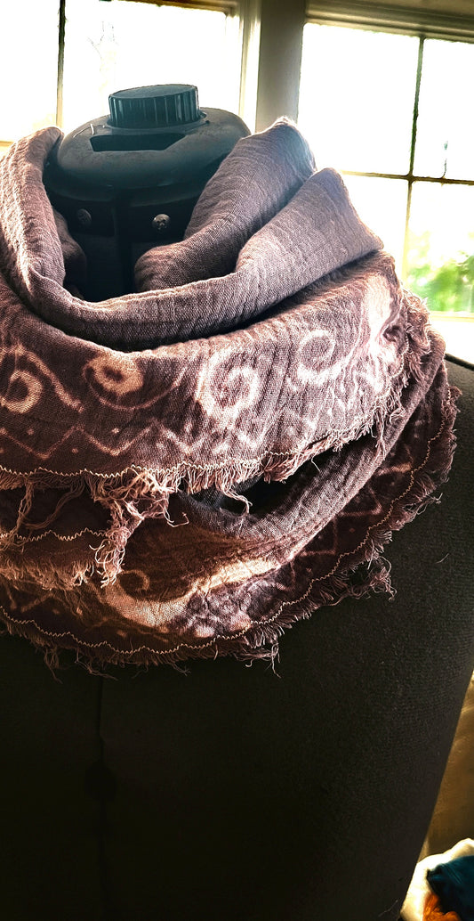 Handcrafted Linen Scarf